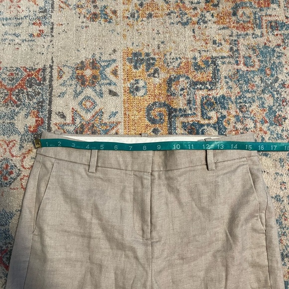 Jcrew cream linen trousers - Picture 8 of 9